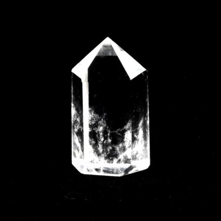 Bergkristall Spitze Höhe 48 mm transparent und glasklar aus Brasilien Edelsteine Heilsteine bei Wunderstein24