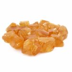 Calcit orange | gelb Rohsteine | Wassersteine transparent Ø ca. 30 – 50 mm Edelsteine Heilsteine bei Wunderstein24