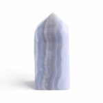 Chalcedon blau Kristall | Obelisk | Spitze Höhe 45 mm aus Namibia Edelsteine Heilsteine bei Wunderstein24