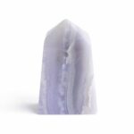 Chalcedon blau Kristall | Obelisk | Spitze Höhe 45 mm aus Namibia Edelsteine Heilsteine bei Wunderstein24