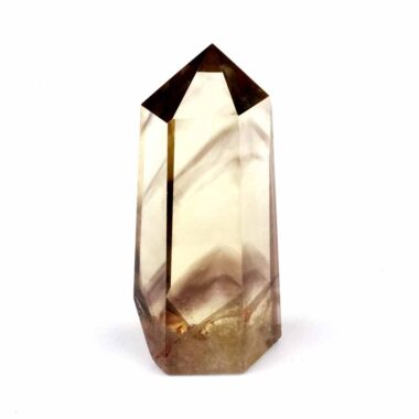 Citrin Natur Spitze Höhe 80 mm transparent Brasilien beste Farbe Edelsteine Heilsteine bei Wunderstein24