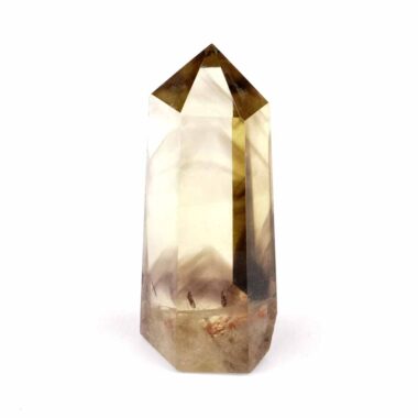 Citrin Natur Spitze Höhe 80 mm transparent Brasilien beste Farbe Edelsteine Heilsteine bei Wunderstein24