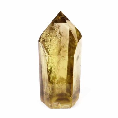 große Citrin Natur Spitze Höhe 98 mm transparent Brasilien beste Farbe Edelsteine Heilsteine bei Wunderstein24