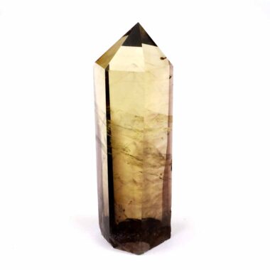 große Citrin Natur Spitze Höhe 115 mm transparent Brasilien beste Farbe Edelsteine Heilsteine bei Wunderstein24