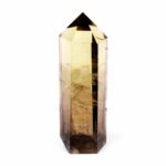große Citrin Natur Spitze Höhe 115 mm transparent Brasilien beste Farbe Edelsteine Heilsteine bei Wunderstein24