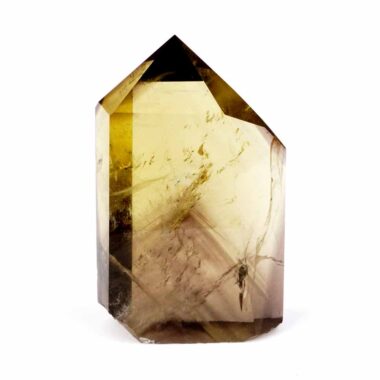 große Citrin Natur Spitze Höhe 115 mm transparent Brasilien beste Farbe Edelsteine Heilsteine bei Wunderstein24
