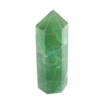 Fluorit Spitze poliert grün Höhe 54 mm in sehr guter Qualität Edelsteine Heilsteine bei Wunderstein24