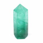 Fluorit Spitze poliert grün Höhe 66 mm in sehr guter Qualität Edelsteine Heilsteine bei Wunderstein24