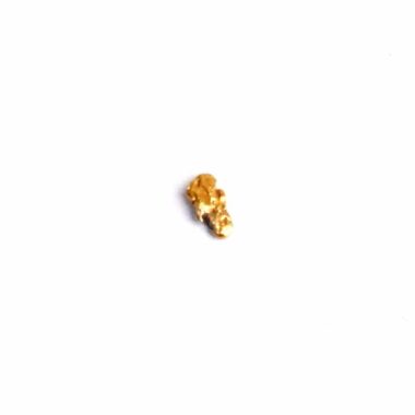 Echtes Goldnugget aus Alaska / USA Ø ca. 4,5 mm / 0,3 Karat Edelsteine Heilsteine bei Wunderstein24