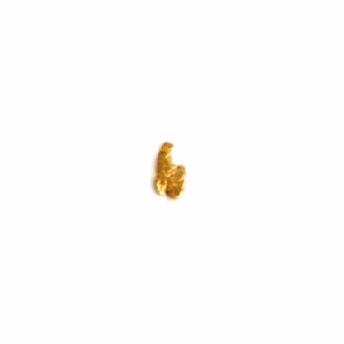 Echtes Goldnugget aus Alaska / USA Ø ca. 5 mm / 0,2 Karat Edelsteine Heilsteine bei Wunderstein24