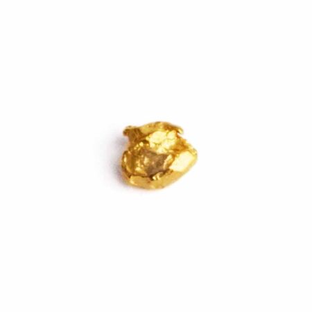 Echtes Goldnugget aus Alaska / USA Ø ca. 5,8 mm / 3,1 Karat Edelsteine Heilsteine bei Wunderstein24