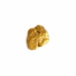 Echtes Goldnugget aus Alaska / USA Ø ca. 7,7 mm / 2,55 Karat Edelsteine Heilsteine bei Wunderstein24