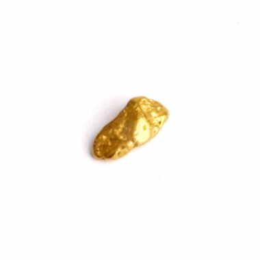 Echtes Goldnugget aus Alaska / USA Ø ca. 7,9 mm / 2,25 Karat Edelsteine Heilsteine bei Wunderstein24