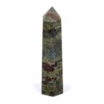 Drachenblut Jaspis Spitze Höhe 84 mm aus Südafrika Edelsteine Heilsteine bei Wunderstein24