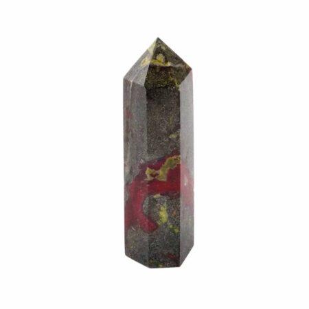 Drachenblut Jaspis Spitze Höhe 79 mm aus Südafrika Edelsteine Heilsteine bei Wunderstein24
