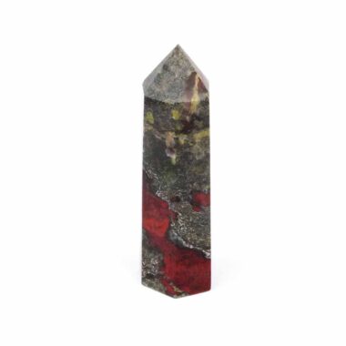 Drachenblut Jaspis Spitze Höhe 77 mm aus Südafrika Edelsteine Heilsteine bei Wunderstein24