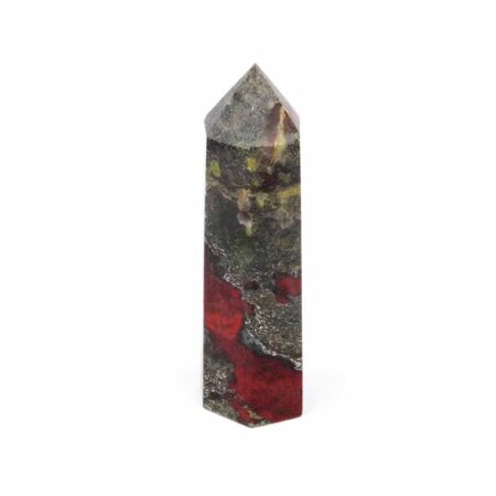 Drachenblut Jaspis Spitze Höhe 77 mm aus Südafrika Edelsteine Heilsteine bei Wunderstein24