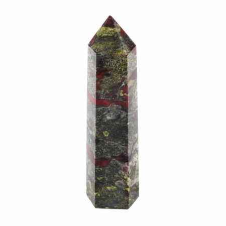 Drachenblut Jaspis Spitze Höhe 90 mm aus Südafrika Edelsteine Heilsteine bei Wunderstein24