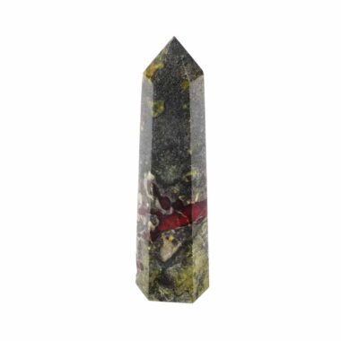 Drachenblut Jaspis Spitze Höhe 82 mm aus Südafrika Edelsteine Heilsteine bei Wunderstein24