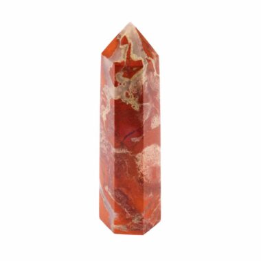 Jaspis Kristall | Spitze rot Höhe 83 mm aus Brasilien beste Qualität Edelsteine Heilsteine bei Wunderstein24