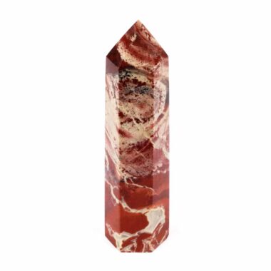 Jaspis Kristall | Spitze rot Höhe 89 mm aus Brasilien beste Qualität Edelsteine Heilsteine bei Wunderstein24