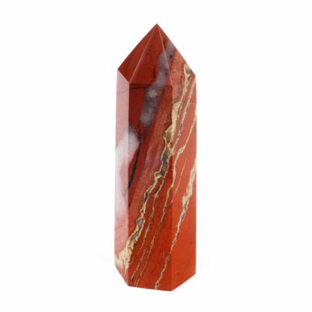 Jaspis Kristall | Spitze rot Höhe 84 mm aus Brasilien beste Qualität Edelsteine Heilsteine bei Wunderstein24