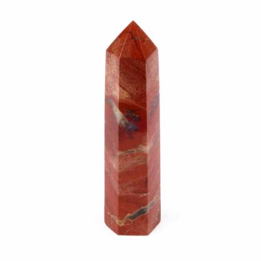 Jaspis Kristall | Spitze rot Höhe 83 mm aus Brasilien beste Qualität Edelsteine Heilsteine bei Wunderstein24
