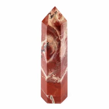 Jaspis Kristall | Spitze rot Höhe 92 mm aus Brasilien beste Qualität Edelsteine Heilsteine bei Wunderstein24
