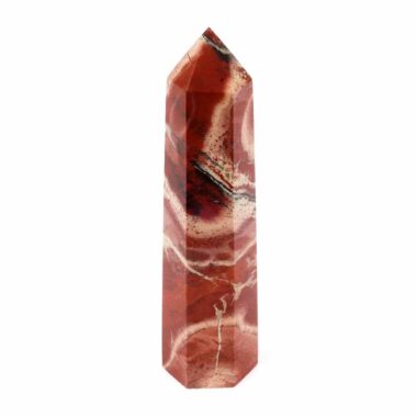 Jaspis Kristall | Spitze rot Höhe 89 mm aus Brasilien beste Qualität Edelsteine Heilsteine bei Wunderstein24