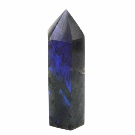 Labradorit Spitze Höhe 84 mm aus Madagaskar Edelsteine Heilsteine bei Wunderstein24