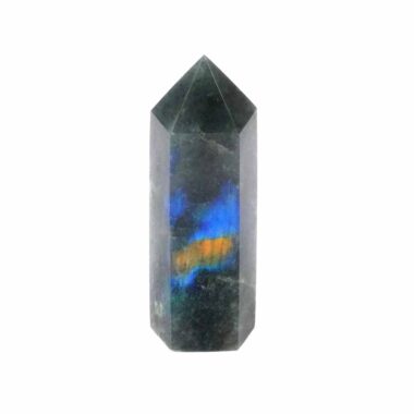 Labradorit Spitze Höhe 67 mm aus Madagaskar Edelsteine Heilsteine bei Wunderstein24