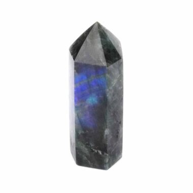 Labradorit Spitze Höhe 62 mm aus Madagaskar Edelsteine Heilsteine bei Wunderstein24