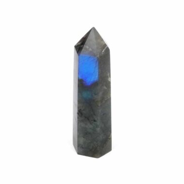 Labradorit Spitze Höhe 63 mm aus Madagaskar Edelsteine Heilsteine bei Wunderstein24