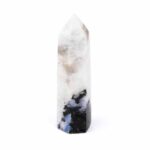 Regenbogen Mondstein Spitze Höhe 83 mm aus Indien Edelsteine Heilsteine bei Wunderstein24