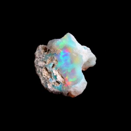 Opal Edelstein roh Ø 30 mm | 29,2 Karat Edelopal aus Äthiopien Edelsteine Heilsteine bei Wunderstein24