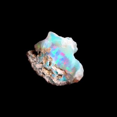 Opal Edelstein roh Ø 30 mm | 29,2 Karat Edelopal aus Äthiopien Edelsteine Heilsteine bei Wunderstein24