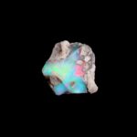 Opal Edelstein roh Ø 26,2 mm | 25,5 Karat Edelopal aus Äthiopien Edelsteine Heilsteine bei Wunderstein24