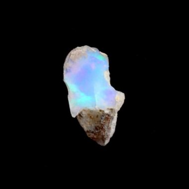 Opal Edelstein roh Ø 24,4 mm | 12 Karat Edelopal aus Äthiopien Edelsteine Heilsteine bei Wunderstein24