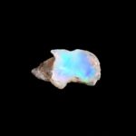Opal Edelstein roh Ø 24,4 mm | 12 Karat Edelopal aus Äthiopien Edelsteine Heilsteine bei Wunderstein24