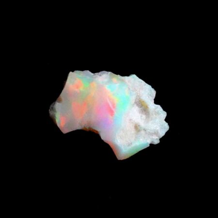 Opal Edelstein roh Ø 27 mm | 19,5 Karat Edelopal aus Äthiopien Edelsteine Heilsteine bei Wunderstein24