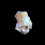 Opal Edelstein roh Ø 27 mm | 19,5 Karat Edelopal aus Äthiopien Edelsteine Heilsteine bei Wunderstein24