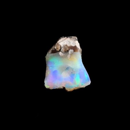 Opal Edelstein roh Ø 25,9 mm | 25 Karat Edelopal aus Äthiopien Edelsteine Heilsteine bei Wunderstein24