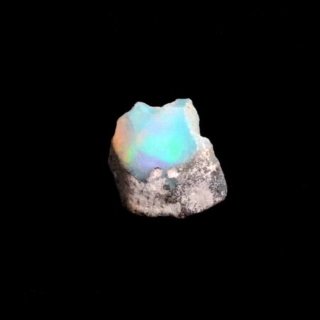 Opal Edelstein roh Ø 22,1 mm | 16,5 Karat Edelopal aus Äthiopien Edelsteine Heilsteine bei Wunderstein24
