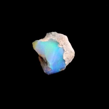Opal Edelstein roh Ø 22,1 mm | 16,5 Karat Edelopal aus Äthiopien Edelsteine Heilsteine bei Wunderstein24