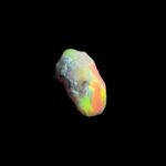 Opal Edelstein roh Ø 22,3 mm | 15 Karat Edelopal aus Äthiopien Edelsteine Heilsteine bei Wunderstein24