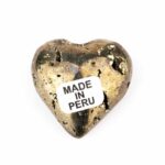 Pyrit Herz poliert in bester Farbe und Qualität aus Peru Edelsteine Heilsteine bei Wunderstein24