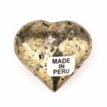 Pyrit Herz poliert in bester Farbe und Qualität aus Peru Edelsteine Heilsteine bei Wunderstein24