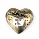 Pyrit Herz poliert in bester Farbe und Qualität aus Peru Edelsteine Heilsteine bei Wunderstein24