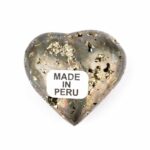 Pyrit Herz poliert in bester Farbe und Qualität aus Peru Edelsteine Heilsteine bei Wunderstein24