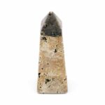 Pyrit Obelisk | Spitze poliert aus Peru in bester Qualität und Farbe Edelsteine Heilsteine bei Wunderstein24